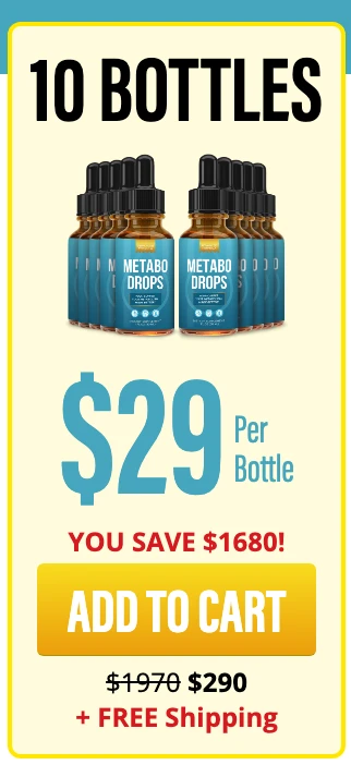 Metabo Drops 10 bottles
